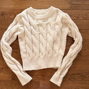 Altar’d state cable knit sweater